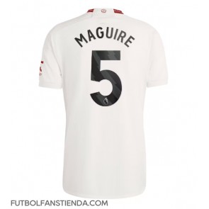Manchester United Harry Maguire #5 Tercera Equipación 2023-24 Manga Corta